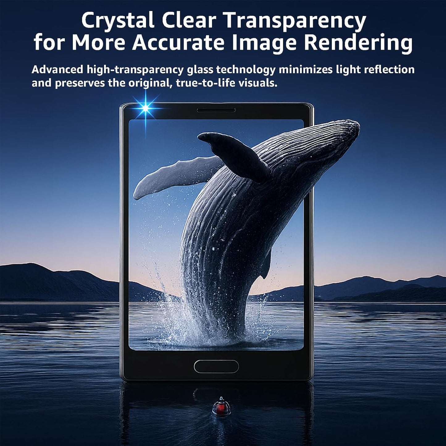 2 Pcs Screen Protector and Lens Cap for Insta360 X5, Insta360 X4/X5 Tempered Glass Screen Film + Silicone Lens Protective Cover, Protect against Dust and Scratches, Insta360 X5 Accessories